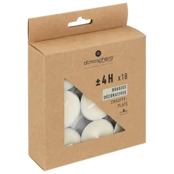 18 Bougies chauffe-plats "Hugo"