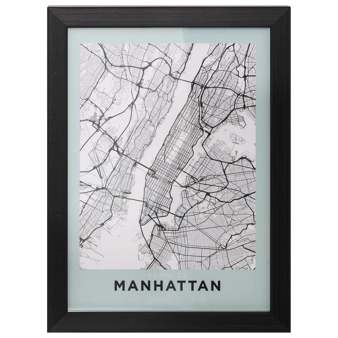 Affiche encadrée "Manhattan"