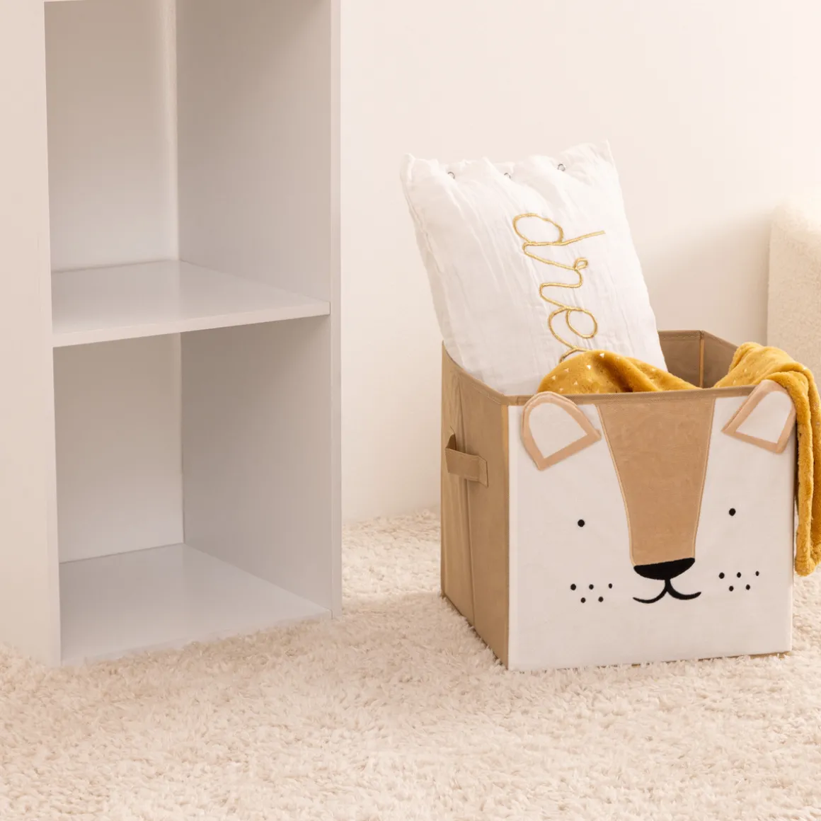 Bac de rangement Lion "Joey"