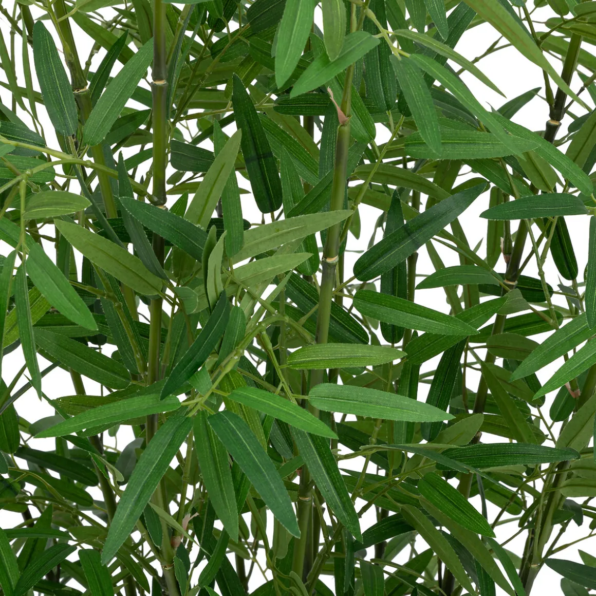 Bambou artificiel, pot naturel