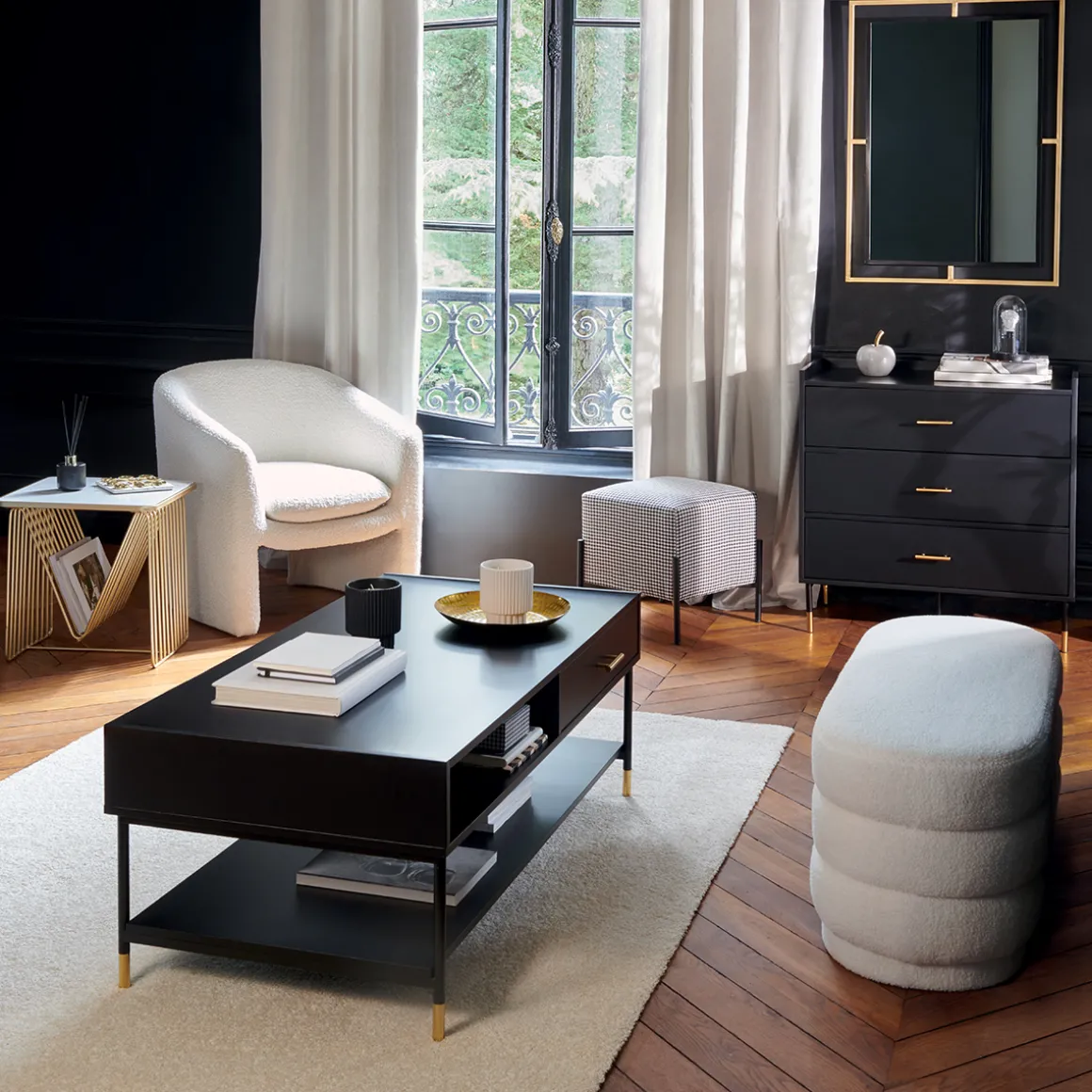 Banc bouclette "Sinan"