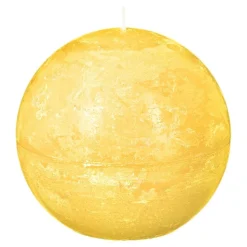 Bougie boule rustique "Olia"