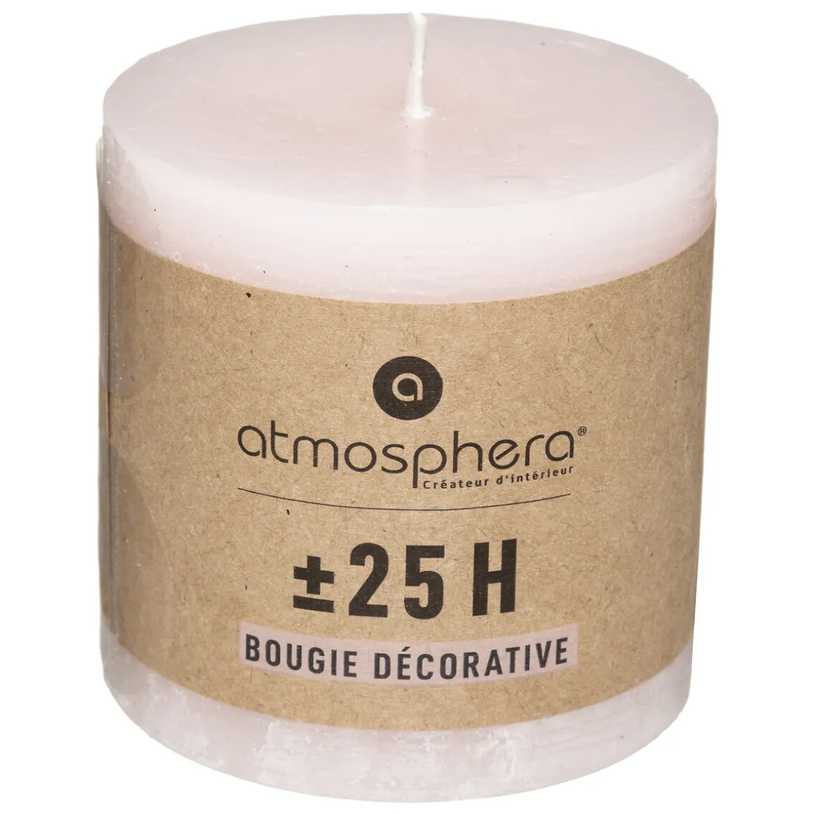 Bougie rustique "Olia"