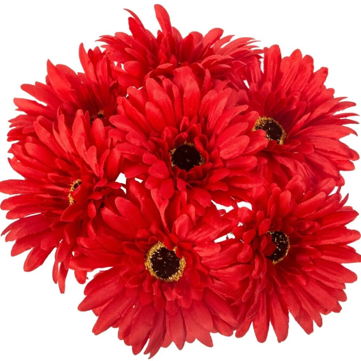 Bouquet 7 gerberas artificiels