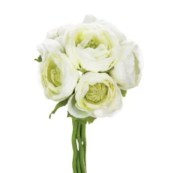 Bouquet 6 renoncules artificielles