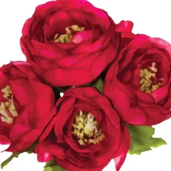 Bouquet 6 renoncules artificielles