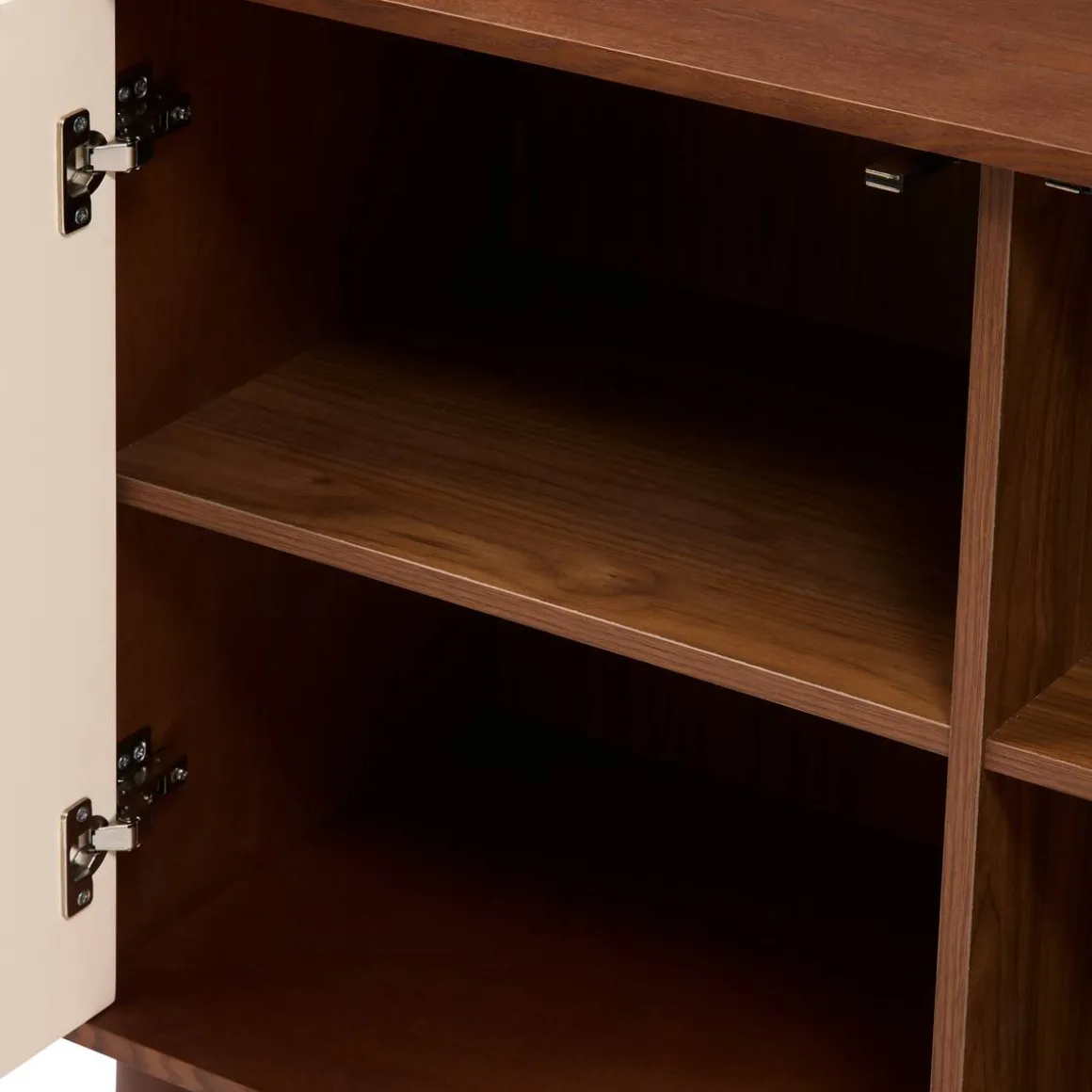 Buffet 3 portes 6 étagères "Jilani"