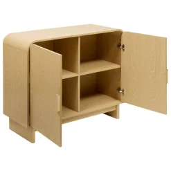 Buffet 2 portes 2 étagères 