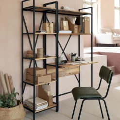 Bureau étagère