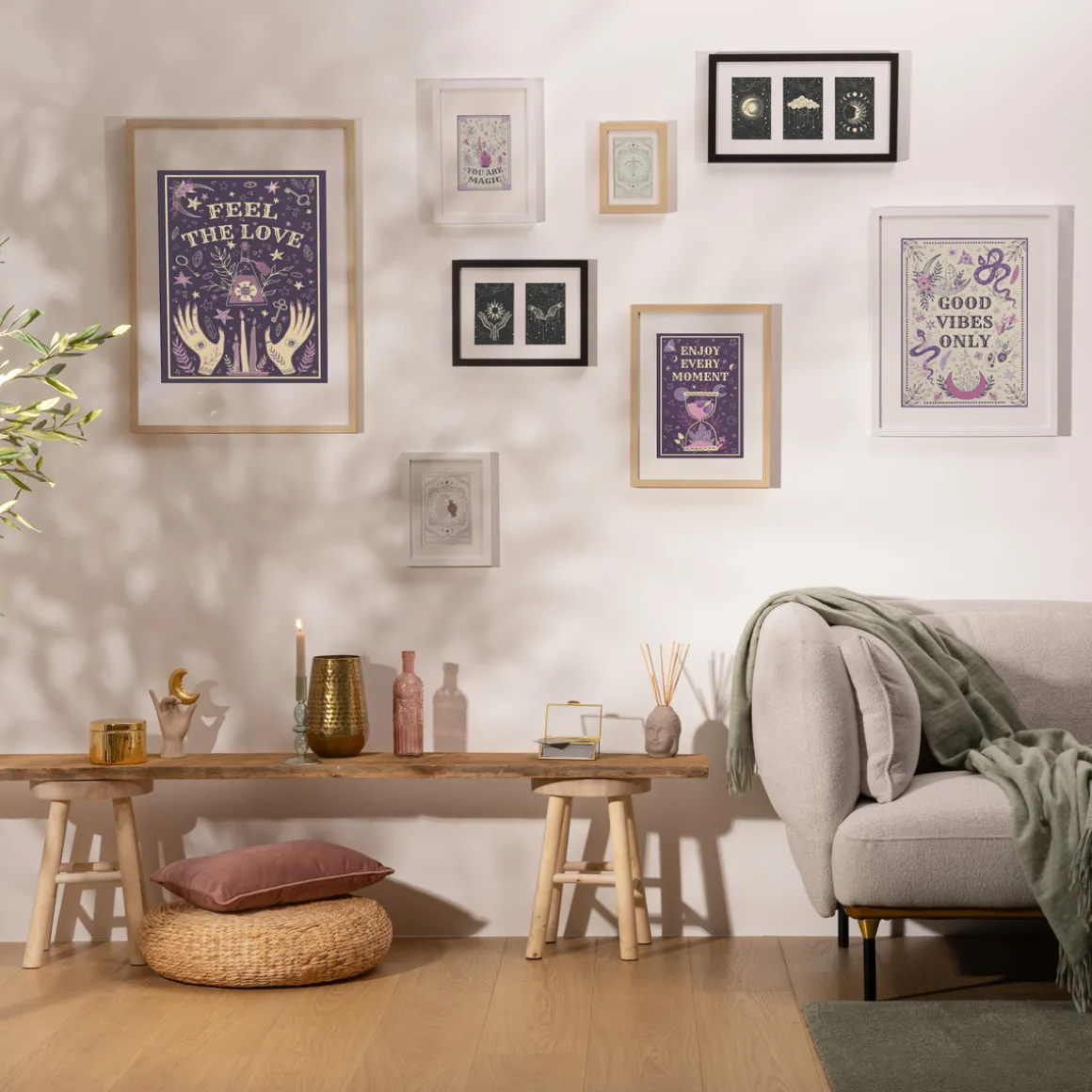 Cadre photo bois "Eva"