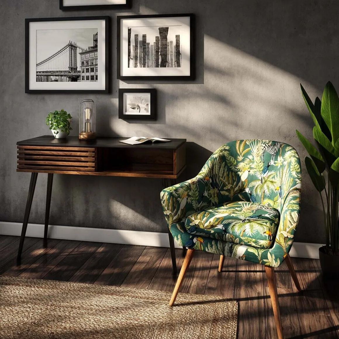 Cadre photo bois "Eva"