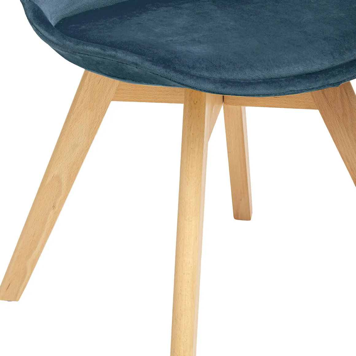 Chaise "Baya", pieds hêtre