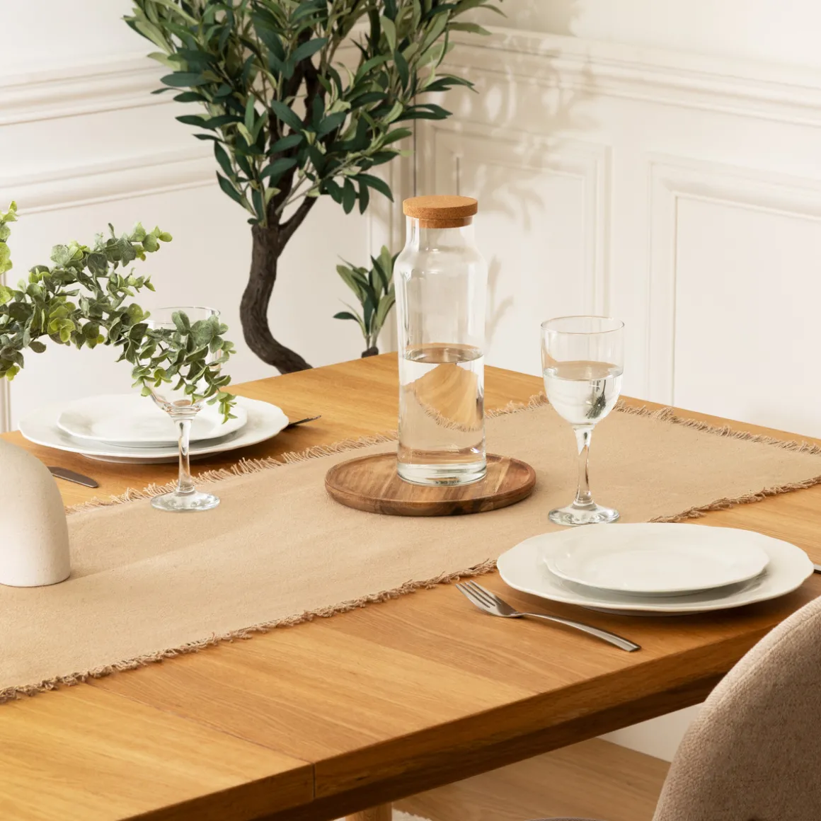 Chemin de table "Maha", coton