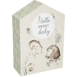 Coffret de naissance maison "Forêt"