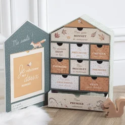 Coffret de naissance maison