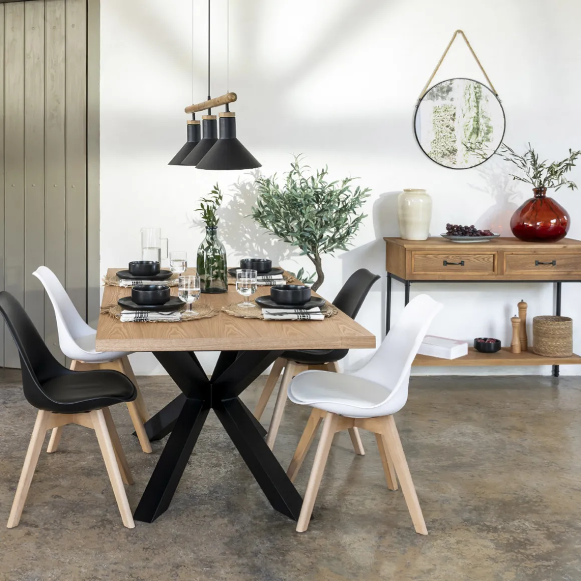 Console 2 tiroirs "Danik"