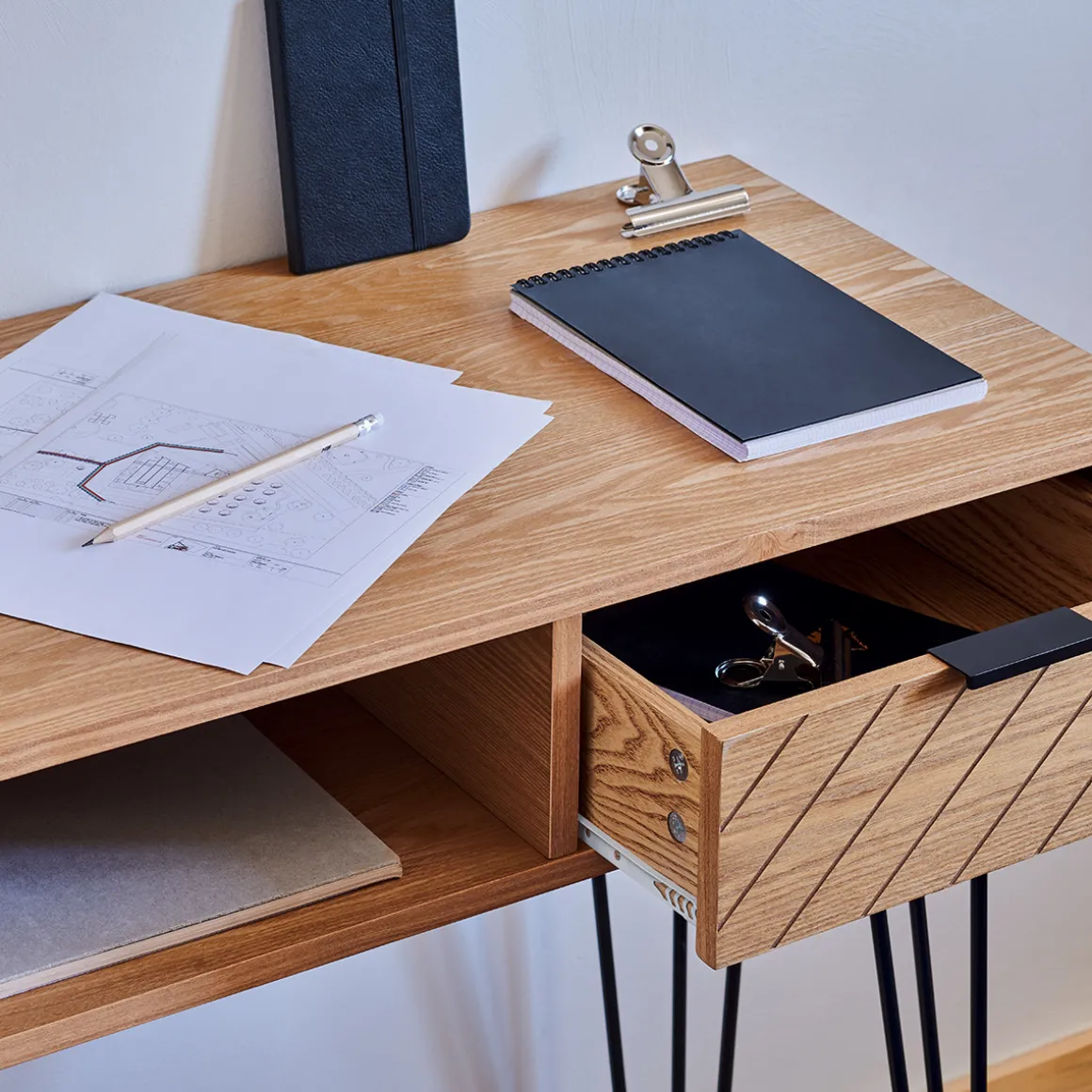 Console 2 tiroirs "Naomi"