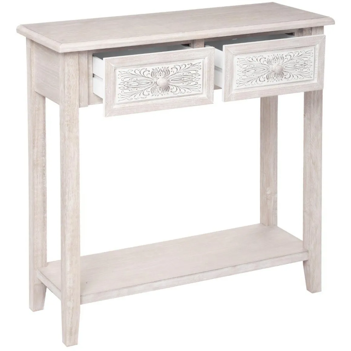 Console "Hina" avec étagère