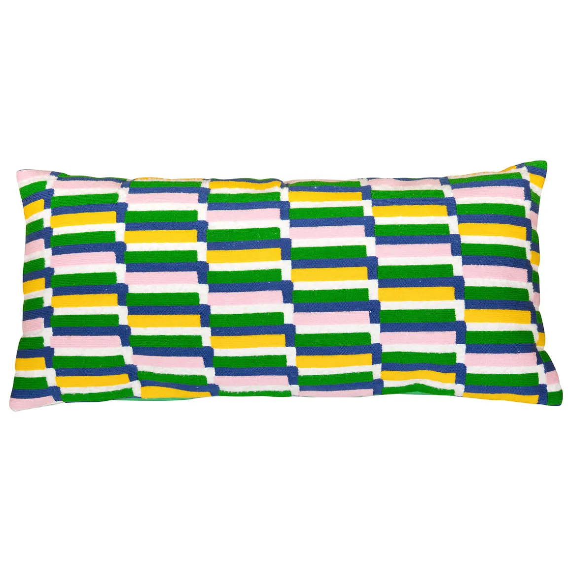 Coussin brodé "Disso"