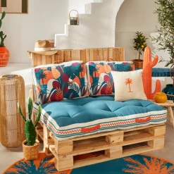 Coussin de sol d'extérieur "Yucatan"