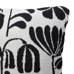 Coussin effet tricot 