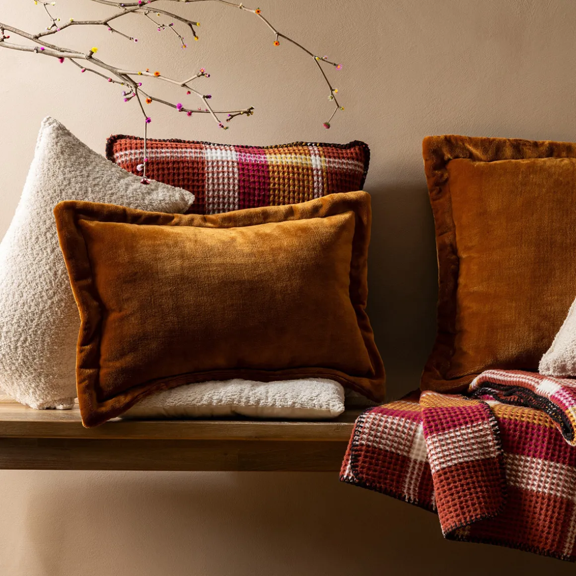 Coussin flanelle "Cuddly"