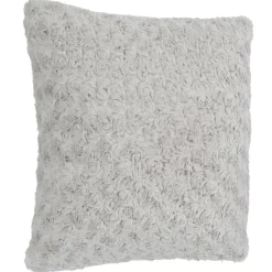 Coussin fourrure bouclé