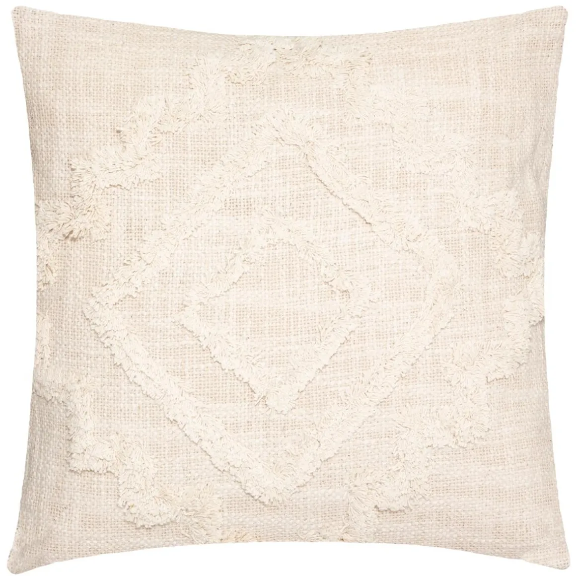 Coussin "Inca", coton tufté