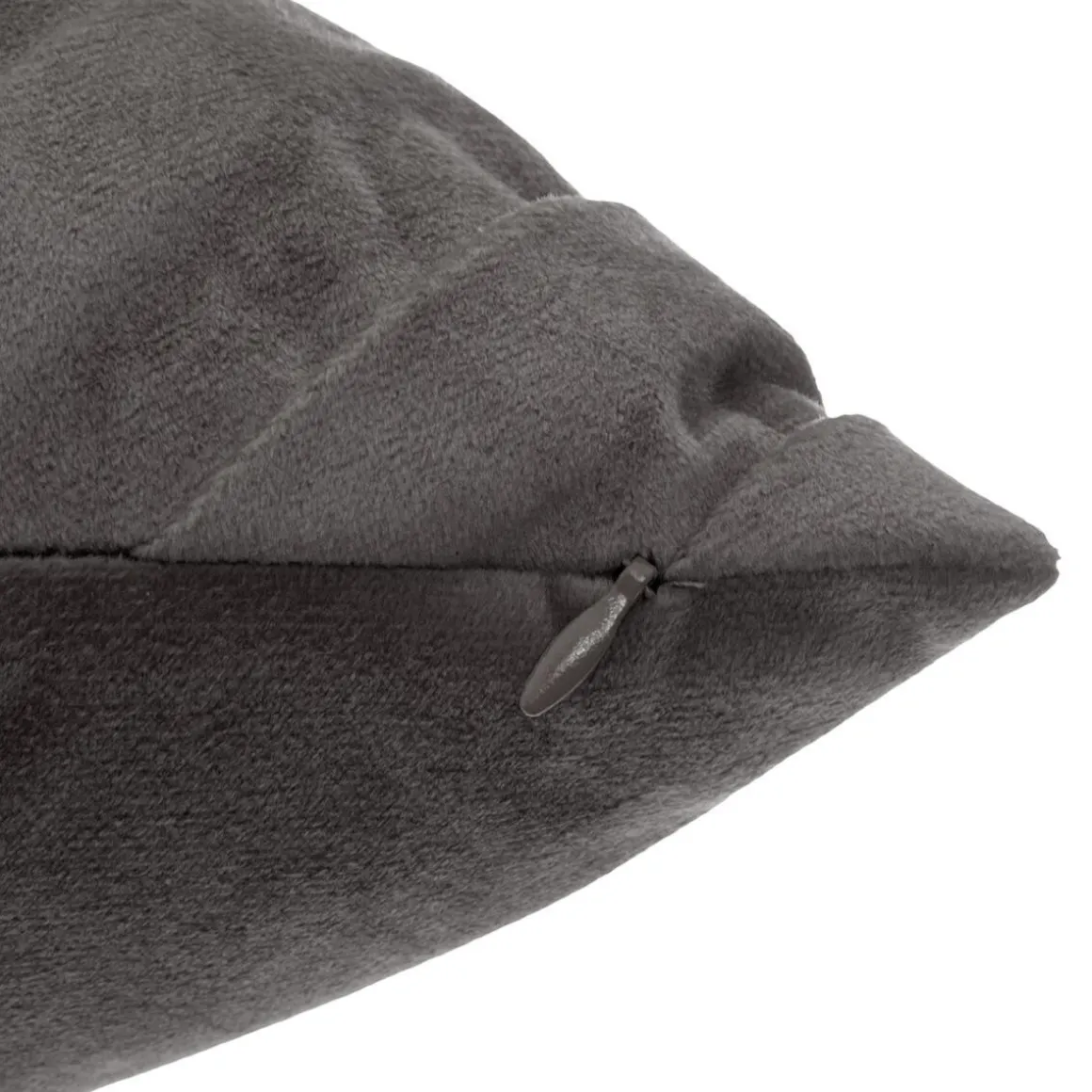 Coussin "Tressé", velours