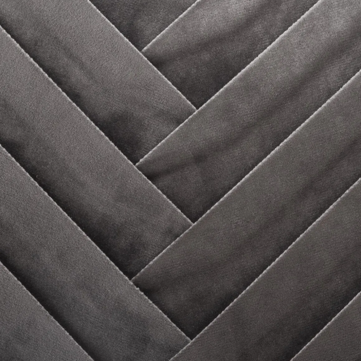 Coussin "Tressé", velours