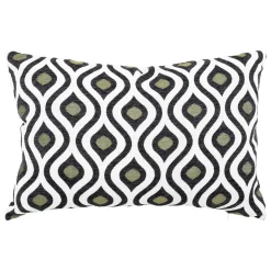 Coussin "Twisted Lime"