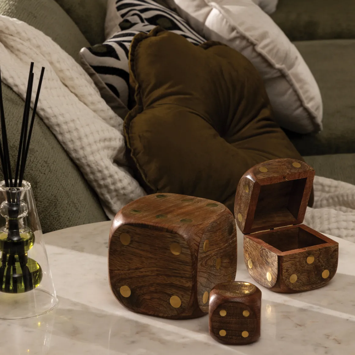 Déco à poser 3 dés "Roger"