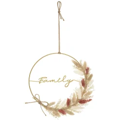 Déco murale fleurs sechées 