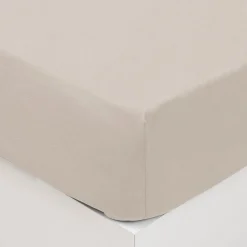 Drap-housse, coton lavé