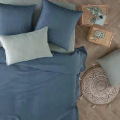 Drap-housse "Linah", lin lavé