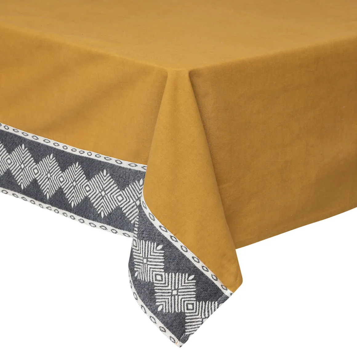 Ensemble nappe et 6 serviettes "Inuit", coton