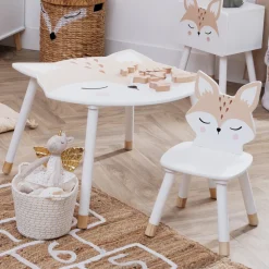 Ensemble table + chaise enfant "Renard"