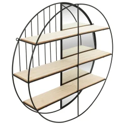 Etagère murale avec miroir "Zina"