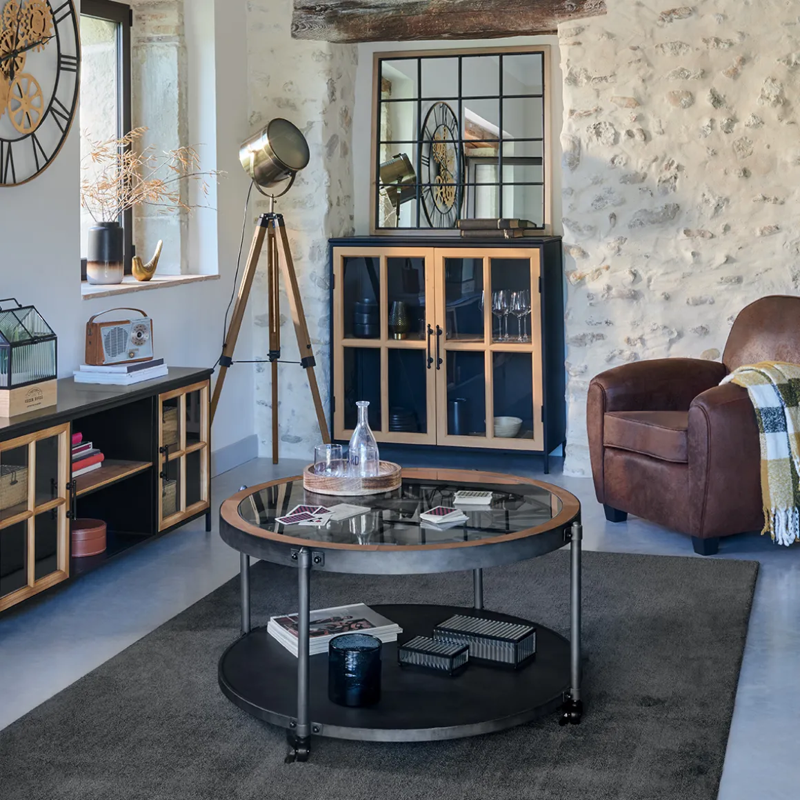 Fauteuil club "Stanis"