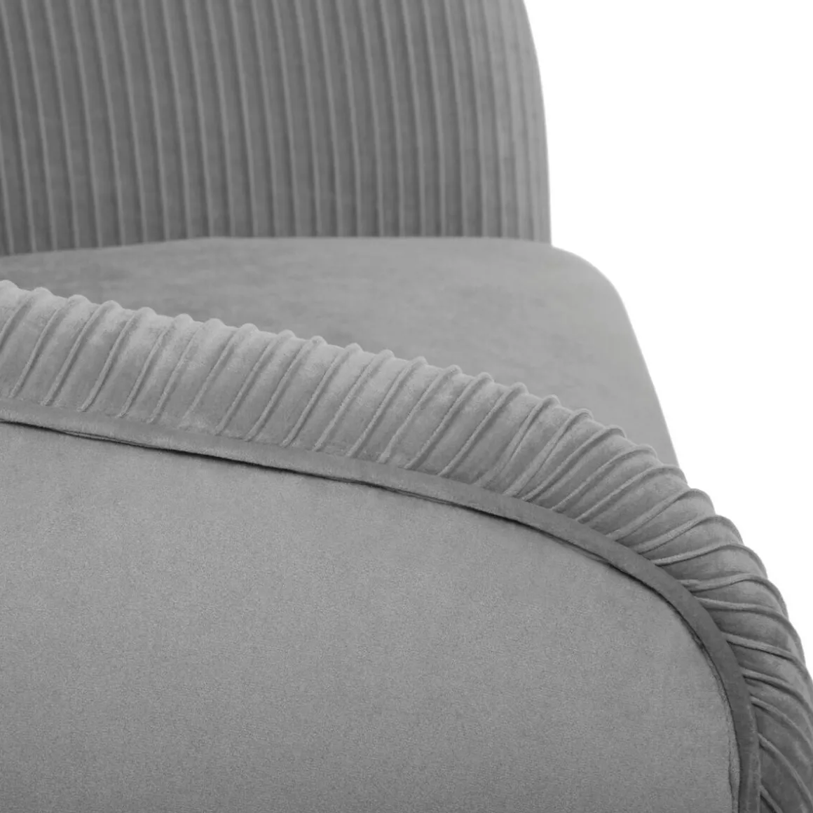 Fauteuil Gris "Solaro"