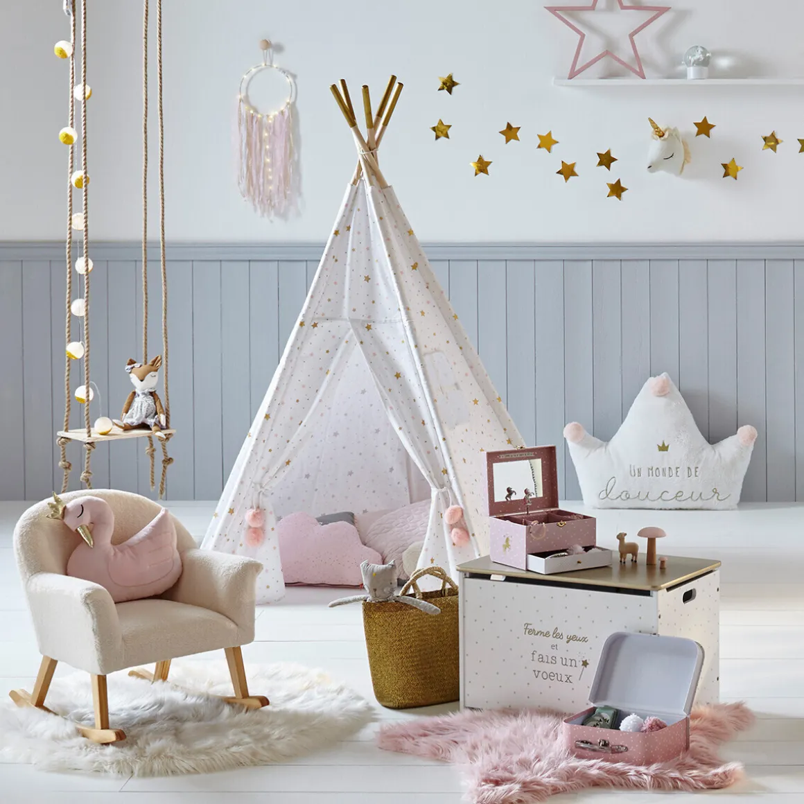 Grand coussin "Princesse"