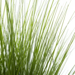 Herbe artificielle en pot