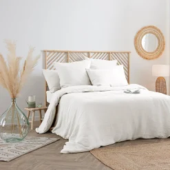 Housse de couette "Linah", lin lavé