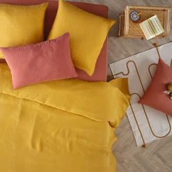 Housse de couette "Linah", lin lavé