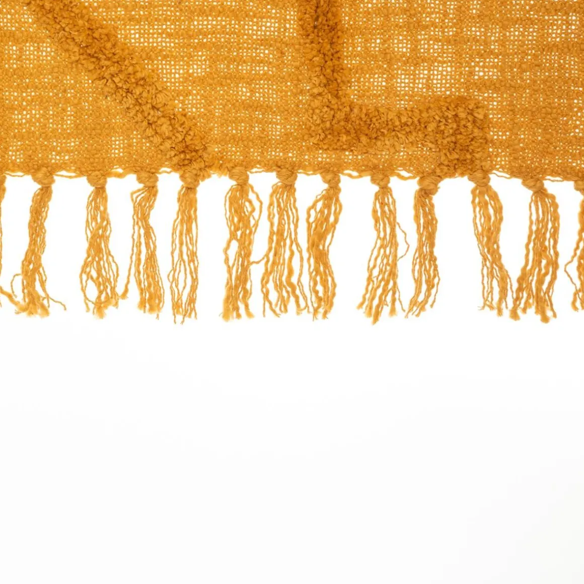 Jeté de lit "Inca", coton tufté