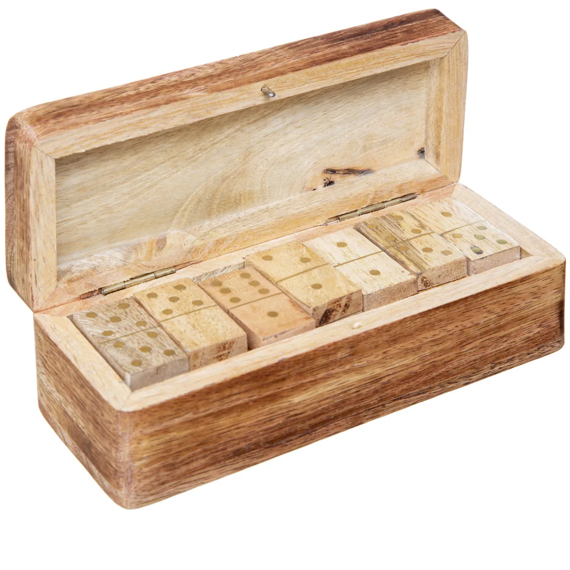 Jeu domino, manguier, 16x5 cm