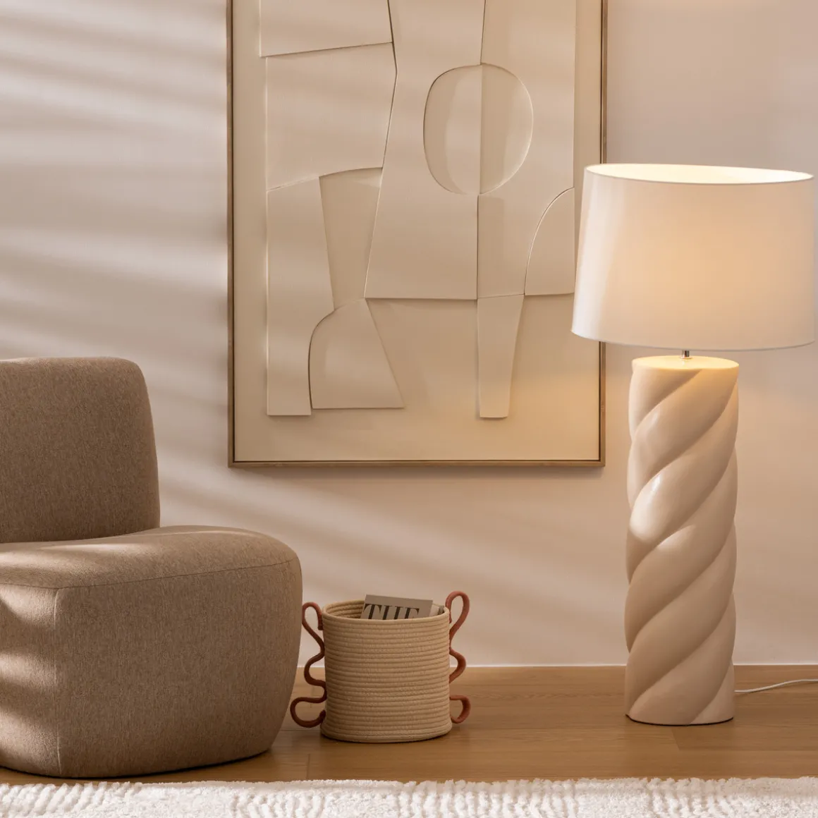 Lampadaire "Noly", céramique