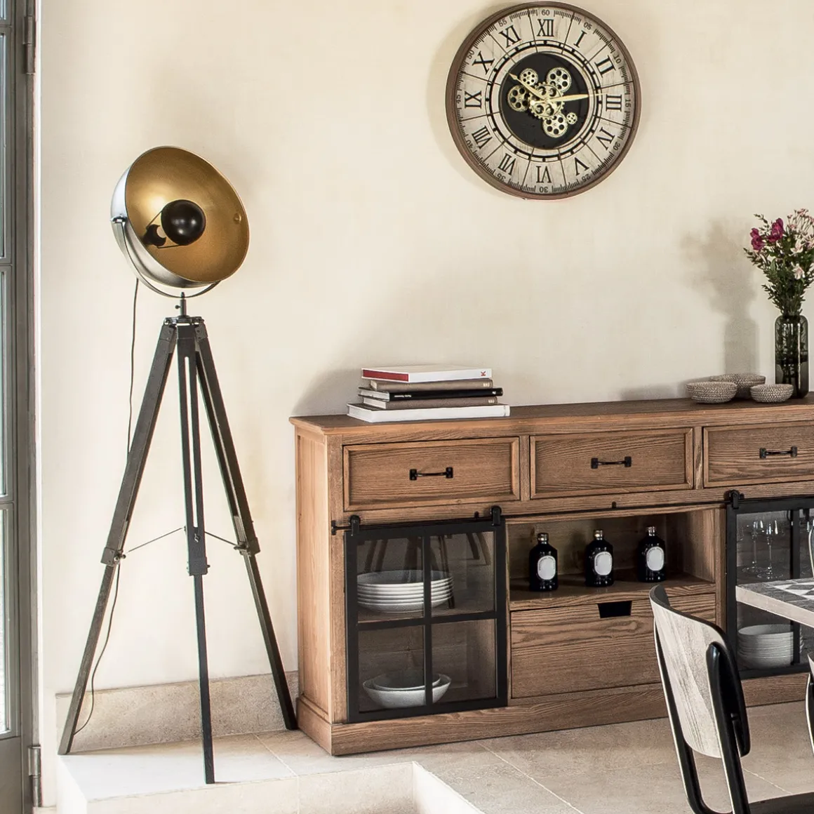 Lampadaire trépied "Lahti"