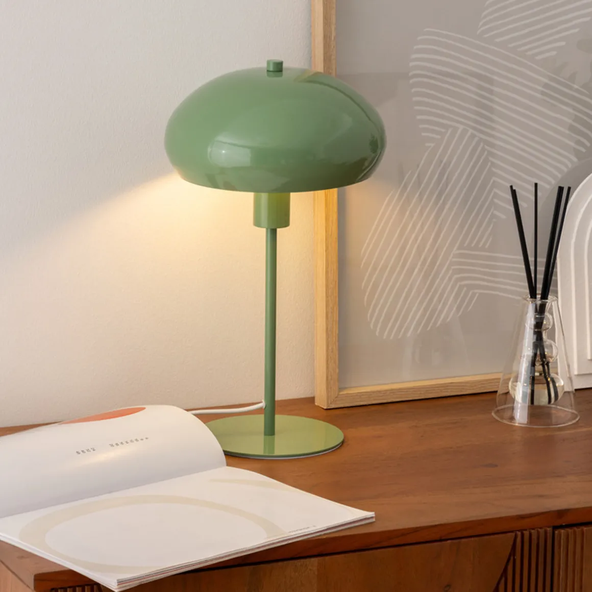 Lampe champignon à poser "Savio"