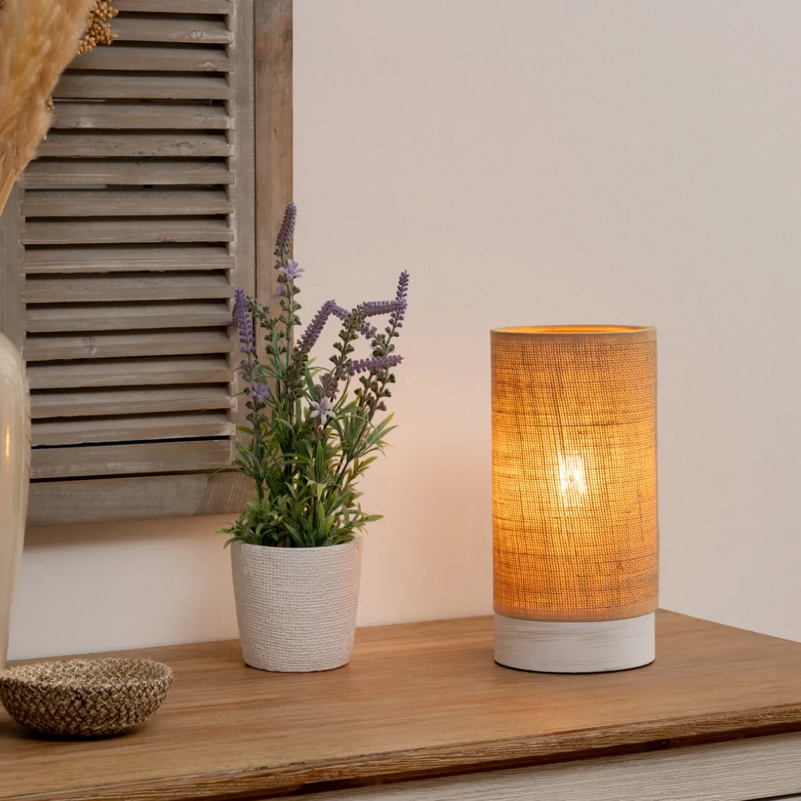 Lampe cylindre "Elva"